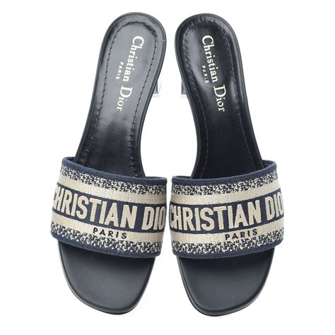 dior sandals canvas|christian Dior sandals with heels.